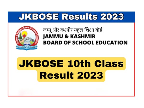 Jkbose 10th class result 2023 (out): check jkbose. Nic. In 10th result 2023