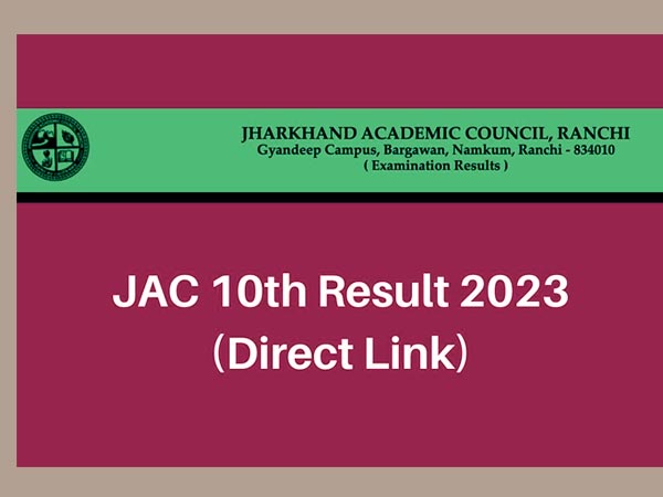 Jac. Jharkhand. Gov. In class 10th result 2023 link: check topper list