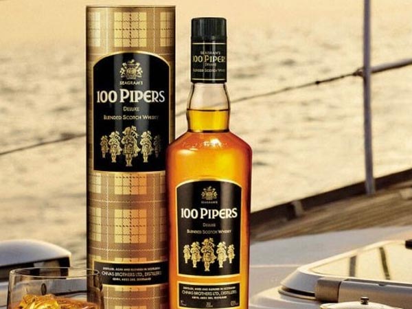 100 Pipers Whisky Price in Haryana 2023
